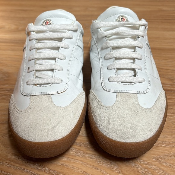 Moncler Ivory and Beige Sneakers - Picture 4 of 8
